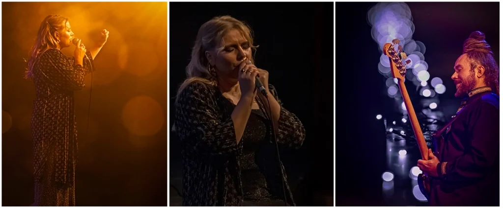 Laulajatar Yona on vahva tunteiden tulkitsija, kuten tässä Kuopiossa pidetyssä konsertissa 2022.