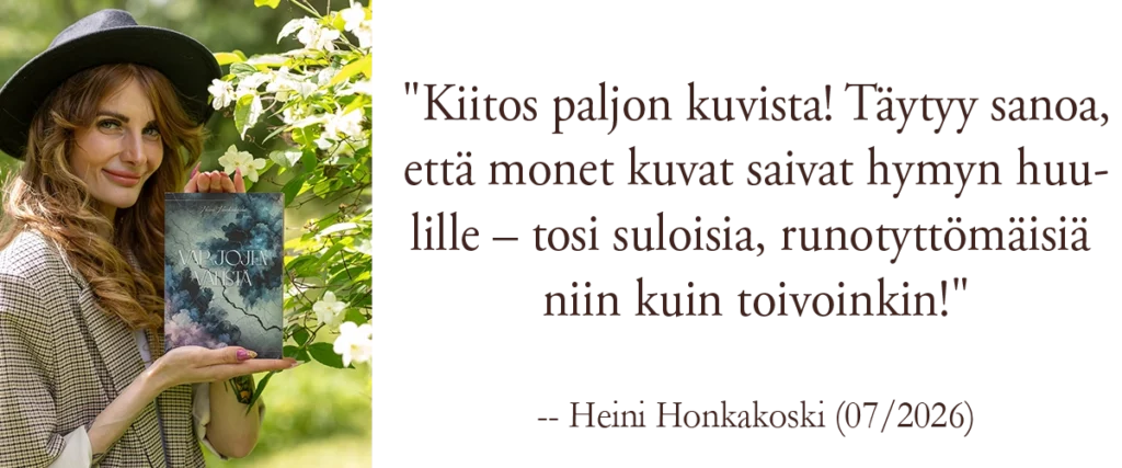 Positiivinen palaute kertoo paljon valokuvaajan luotettavuudesta